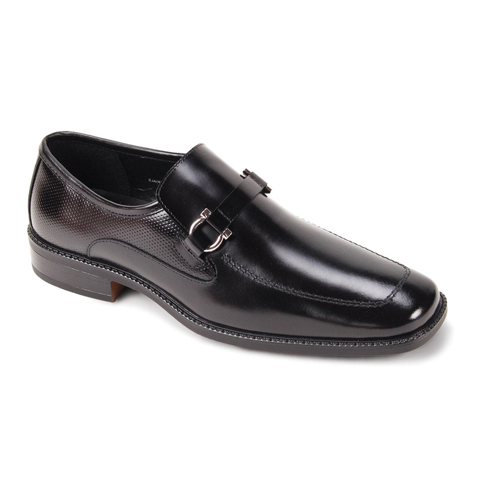 GIORGIO VENTURI | 7061 | MOC TOE W/ BUCKLE LEATHER SHOE