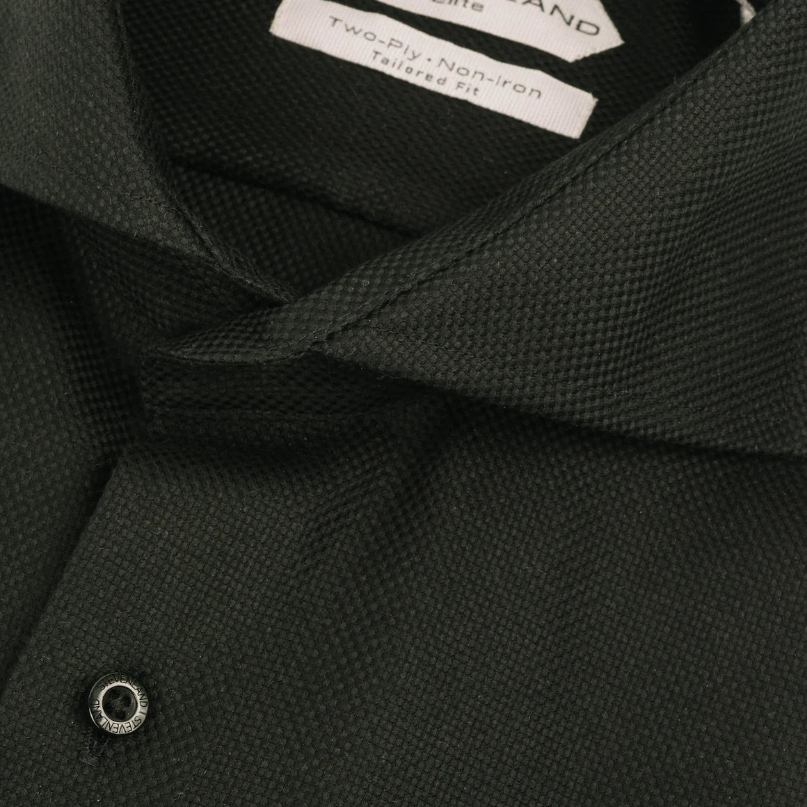 STEVEN LAND | ELITE WW25F | THE AUGUSTUS | CUTAWAY COLLAR | ANGLED FRENCH CUFF | 100% COTTON