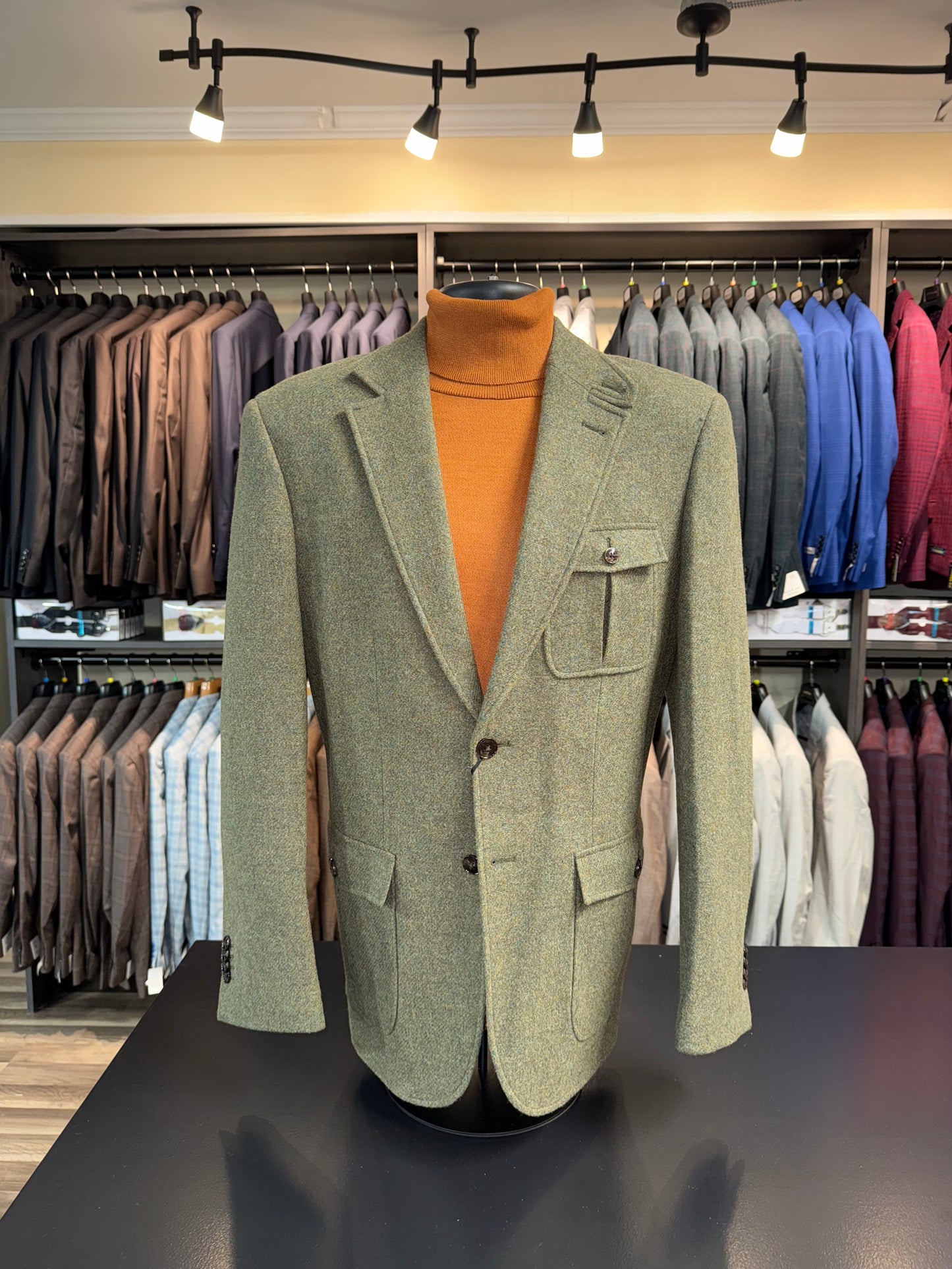 CIGAR SIGNATURE BRAND | J-7011 | WOOL SPORT JACKET