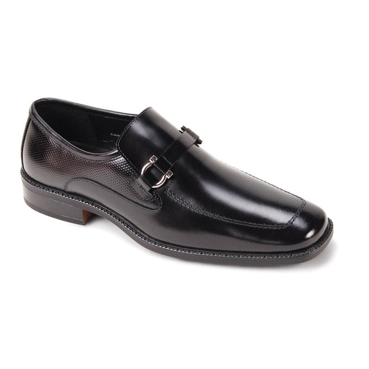 GIORGIO VENTURI | 7061 | MOC TOE W/ BUCKLE LEATHER SHOE