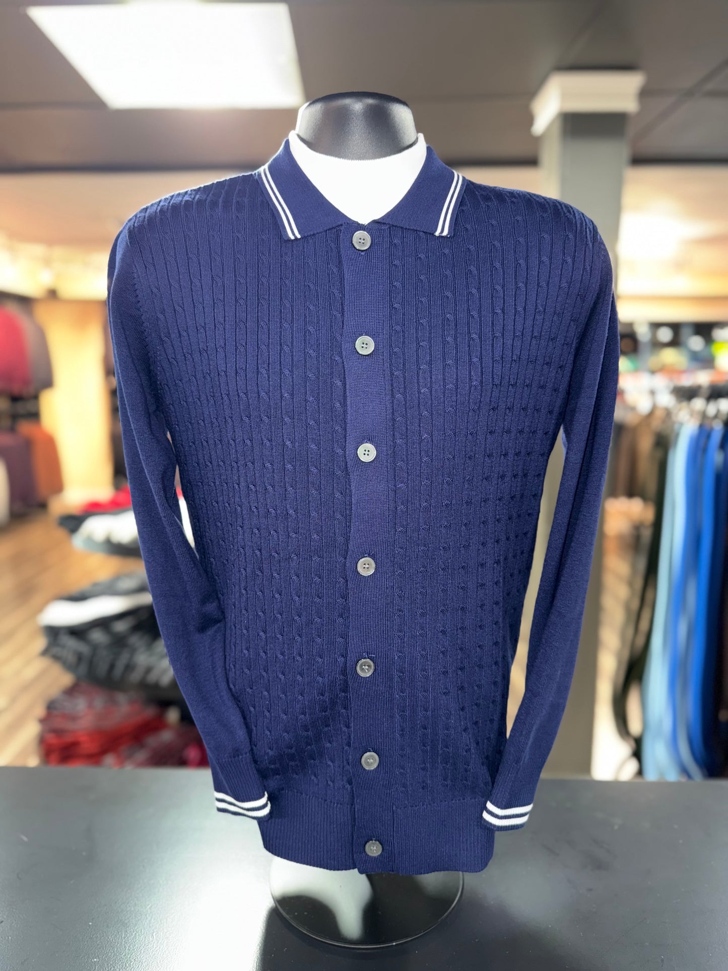 BAROCCO | BLS118 | KNITED CARDIGAN SWEATER