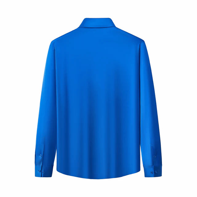 BAROCCO ~ B400 ~ SATIN SIGNITURE STITCHLESS STRETCH SHIRT