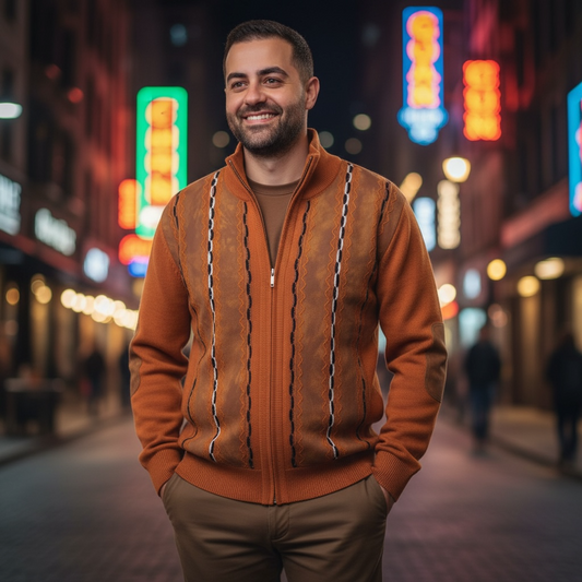 SILVERSILK | ZIP UP SWEATER | 11005