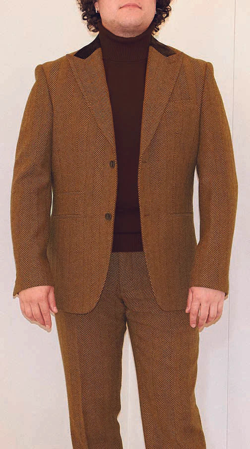 INSEARCH | BL273 | HERRINGBONE BLAZER / SPORT JACKET