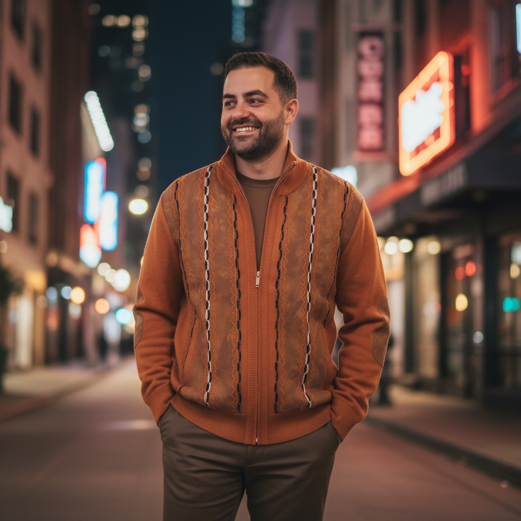 SILVERSILK | ZIP UP SWEATER | 11005