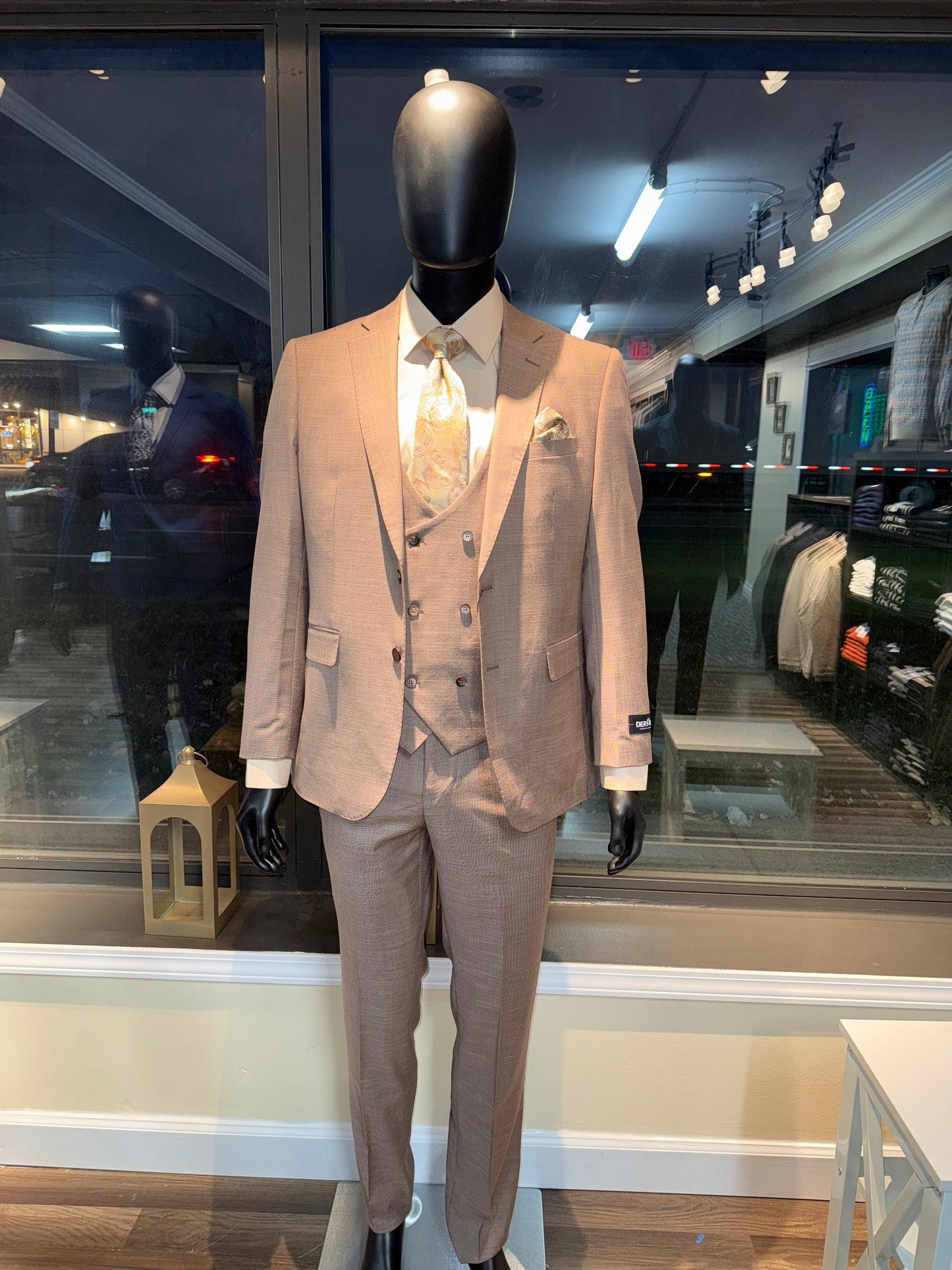 DERMAN | FFW / FF24 | 3PC SUIT W/ DOUBLE BRESTED VEST