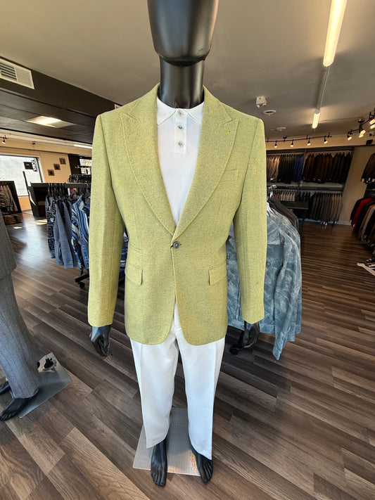 CIGAR SIGNATURE BRAND | J-7003 | 1B HERRINGBONE SPORT JACKET