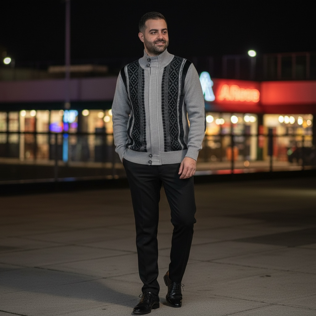 SILVERSILK | ZIP UP SWEATER | 11007