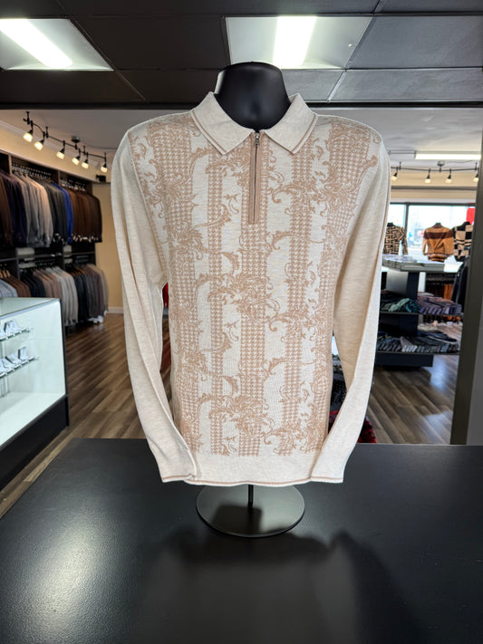 CIGAR SIGNATURE BRAND | P-515 | ZIP UP SWEATER