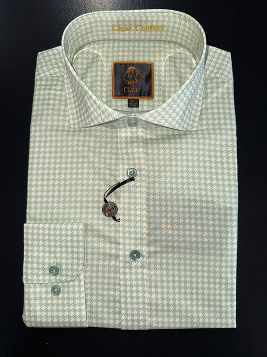 CIGAR SIGNATURE BRAND | M-1858 | BUTTON UP SHIRT