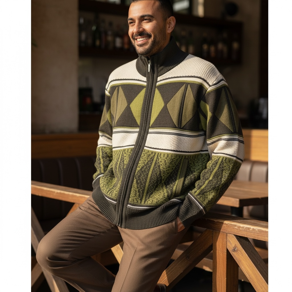 SILVERSILK | ZIP UP SWEATER | 11008