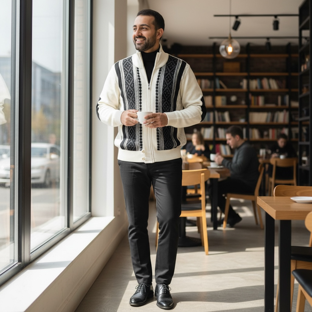 SILVERSILK | ZIP UP SWEATER | 11007