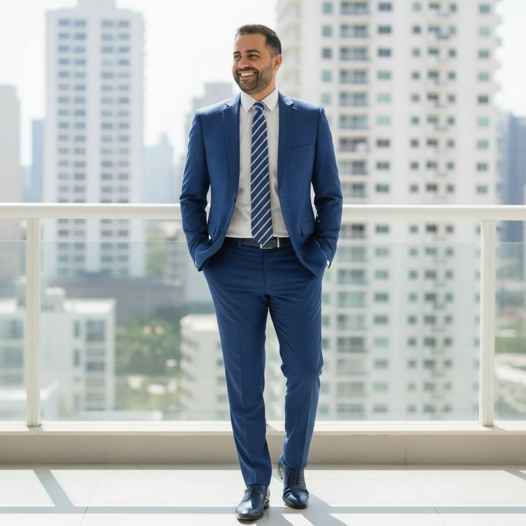 NEEDLE & STITCH | 2PC SUIT | S-4030 SLIM FIT