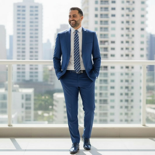 NEEDLE & STITCH | 2PC SUIT | N-4030 MODERN FIT