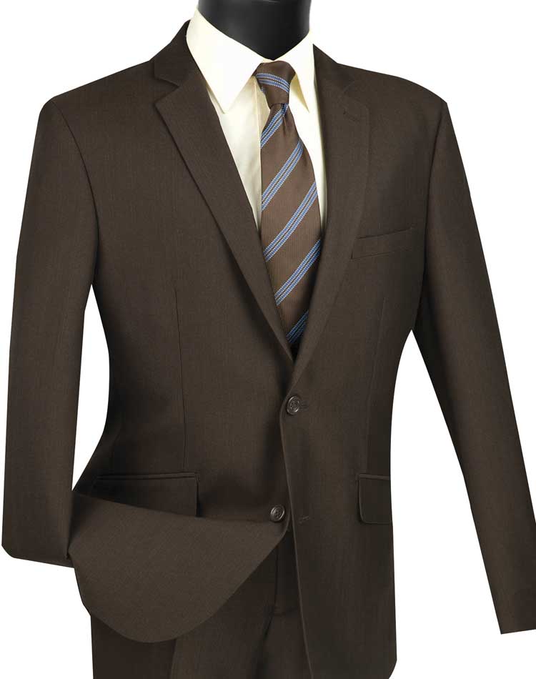 VINCI | S2RK-7 | 2B TEXTURE WEAVED STRETCH SUIT