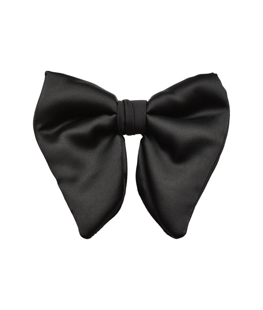 BQ | DBT100 | DROOPY SATIN BOW TIE & HANKIE