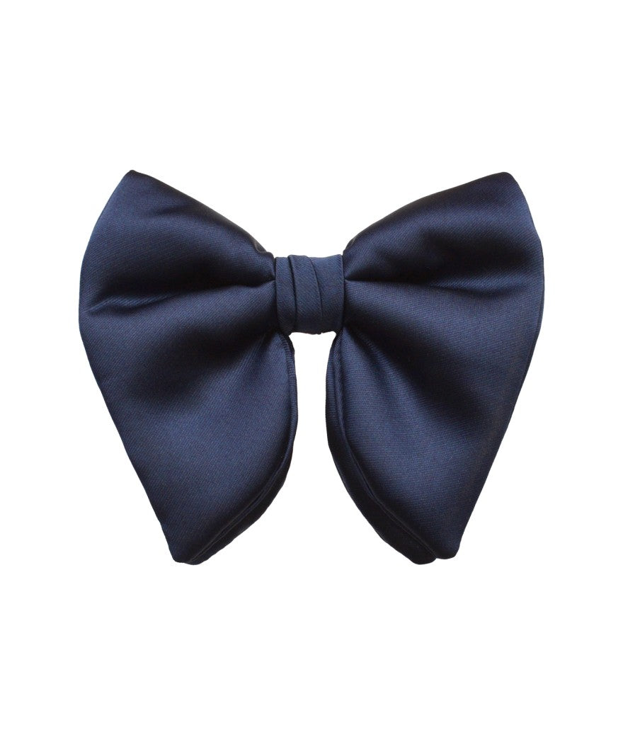 BQ | DBT100 | DROOPY SATIN BOW TIE & HANKIE